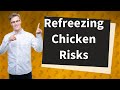 Can you refreeze chicken after thawing on counter?