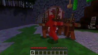 ★當個創世神★Minecraft《籽岷的1.8雙人PVE小遊戲 使命召喚 殭屍世界大戰 下集》