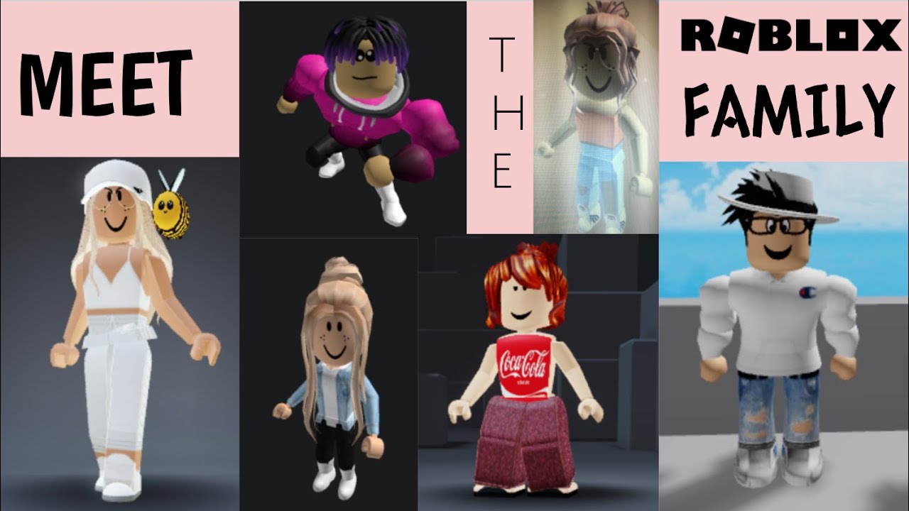 Meet Our Roblox Family! - YouTube