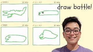 Contoh Gambar-Gambar Fenomenal | Draw Battle Indonesia (w/ Cucurutut)