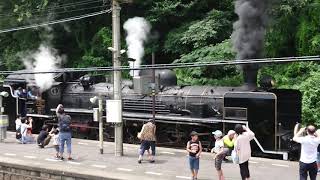 2020年8月1日SL山口号停車中 #SL #鉄道 #撮り鉄 #山口県