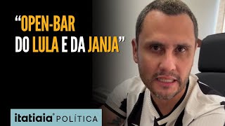 CLEITINHO DENUNCIA GASTOS COM BEBIDAS DO GOVERNO: 'OPEN BAR DO LULA E DA JANJA'