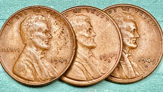 $325.00 or $8,000.00 - US 1949 Lincoln Penny Depends on Mintmark - United States One Cent Coin