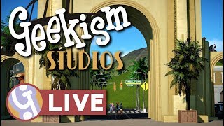 🔴 Geekism Studios | Planet Coaster LIVE