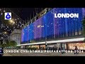 London Night Walk 🇬🇧 WEST END, Covent Garden ➡️ REGENT & Oxford Street | Central London Walking Tour