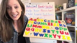 Teaching Your Child Letters and Sounds Using Alphabet Puzzles