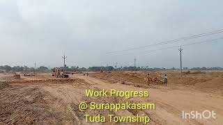 work progress of #tuda township @padmavathi nagar#surappakasam