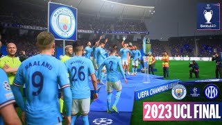FIFA 23 - Manchester City Vs Inter Milan | UCL Final 2023 | PC Gameplay [4k]