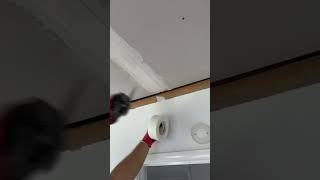 Tape ceiling joints with fibafuse