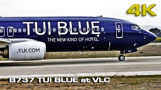 RARE TUIfly Boeing 737 8K5 (D-ATUD) at VLC  [4K]