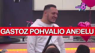 Elita 8: GASTOZ POHVALIO ANĐELU, ljubav cveta | Zadruga uzivo