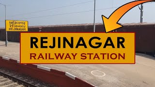 REJ, Rejinagar railway station West Bengal, India in 4k ultra HD