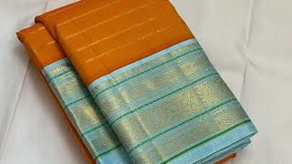 06 Feb 2025 | Traditional Kanjivaram Handwoven Pure Silk Sarees With Price | WhatsApp 7397179217