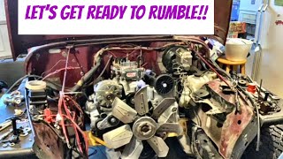First start 1987 YJ Wrangler Vortec 5.7 swap!