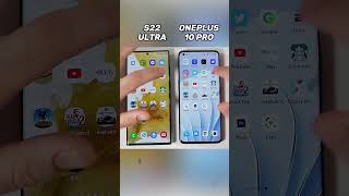 Samsung S22 Ultra vs OnePlus 10 Pro ⚡ Style Meets Speed! 📲🔥 #shorts