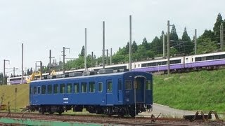 2013.06.16　函館行き最終列車（特急白鳥23号・津軽今別駅）