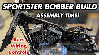 SPORTSTER BOBBER BUDGET BUILD.  Can We Get it Back Together?  1997 Harley-Davidson Sportster 1200.