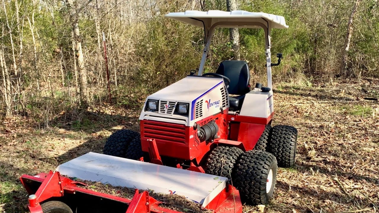 My Mom Got A Ventrac 4500 Tractor! (Sort Of...) - YouTube