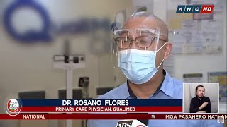 QualiMed MD Dr. Rosano Flores being interviewed in TV Patrol