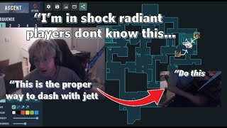 SEN TenZ in Complete SHOCK after realizing RADIANT players Don't know the basics