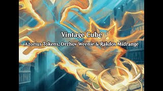 Vintage Cube - Azorius Tokens, Orzhov Weenie \u0026 Rakdos Midrange (Wheeler VOD - Jan 2nd, 2025)