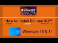 How to install Eclipse IDE? #eclipse #javaide #java #stepbystepguide #ide