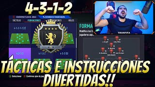 FIFA 21 | REVISIÓN DE LA 4-3-1-2!!! TÁCTICAS E INSTRUCCIONES DIVERTIDAS Y PELIGROSAS!!!
