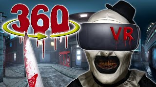 360 Video Clown Horror - Art the Clown Chase - Terrifier