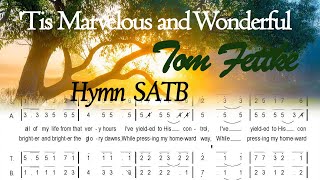 'Tis Marvelous and Wonderful by Tom Fettke SATB Notasi Angka HQ 720