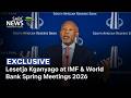 EXCLUSIVE with Lesetja Kganyago at IMF & World Bank Spring Meetings 2026