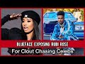 Blueface exposing Rubi Rose for Clout Chasing Celebrities