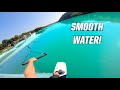 WAKEBOARDING ON GLASS!