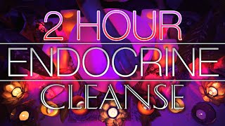 2.5 Hour Endocrine Cleanse Healing Meditation | 432Hz Scale Crystal Singing Bowls | 7 Chakras