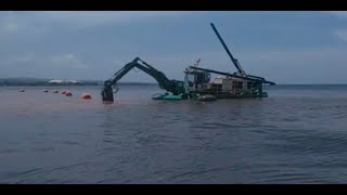 Versatile Amphibious Multifunctional Dredger Master Machine for Shallow Water Cutter Suction Dredge