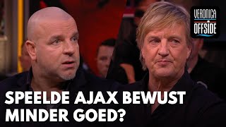 Discussie aan tafel: speelde Ajax bewust minder goed tegen FC Volendam? | VERONICA OFFSIDE