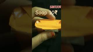 Santoor soap#glowingskin #turmeric #sandalwood #skinmoisturizer #like#subscribetomychannel #shortsvi