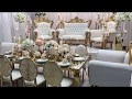 Royal Dining and Stage Setup - Royal Luxury Event Rentals of Houston