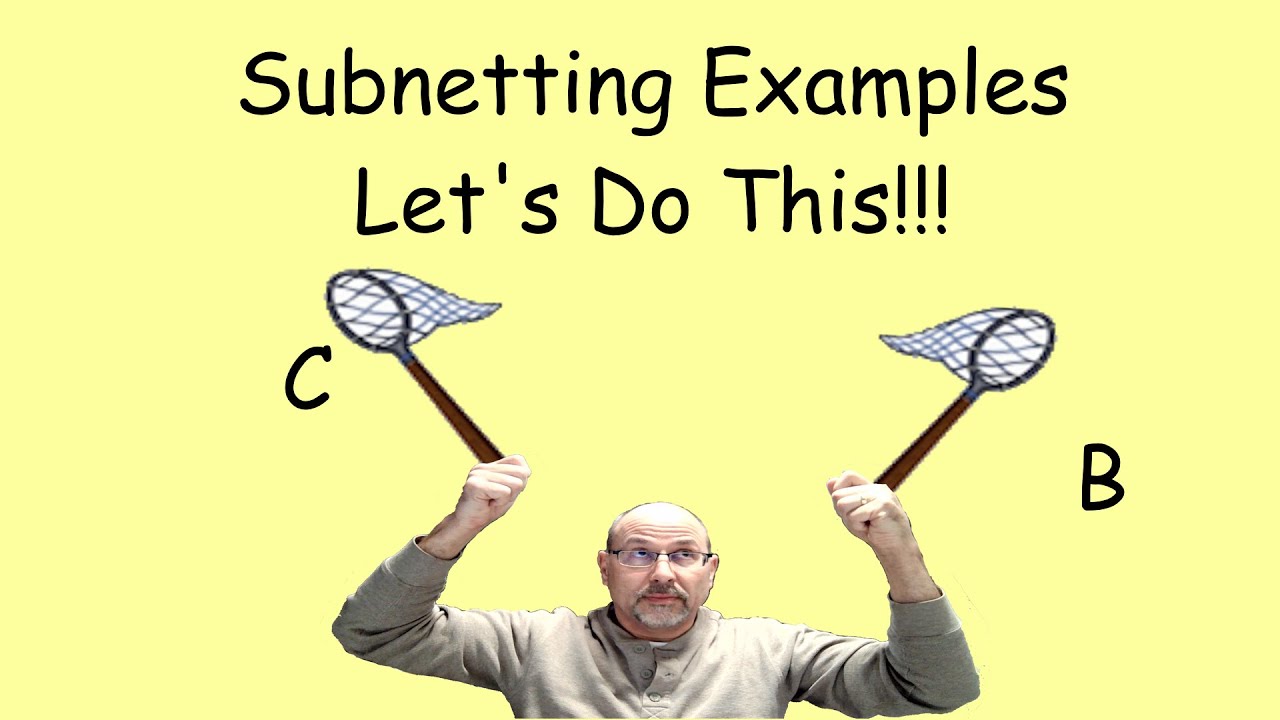 Class C And Class B Subnetting Examples - YouTube