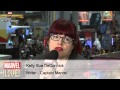 Kelly Sue DeConnick from Captain Marvel Stops By Marvel LIVE! at New York Comic Con 2014