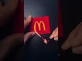 i draw the mcdonald s logo 🔴🟠 next ray art logo mcdonald s shorts youtubeshorts