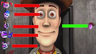 FNAF SFM TOY STORY 4 FORKY AND WOODY VS SISTER LOCATION ANIMATRONICS Toy Story 4
