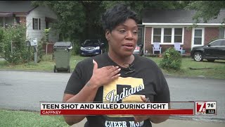 Woman risks life trying to save Gaffney shooting victim