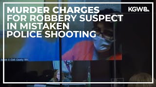 Robbery suspect charged with murder in incident that led to Clark County deputy mistakenly shooting