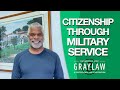 USCIS Current Processing Times - US Citizenship Through Military Service - GrayLaw TV