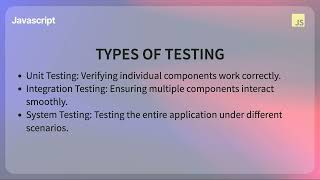 Testing and Debugging JavaScript: A Beginner's Guide