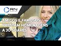 Amigos e famosos prestam homenagens a Jô Soares