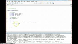My 1st try Screencast on Java