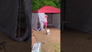 How to Transform Your Canopy Into a Private Tent