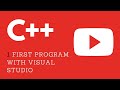 🔥1. First C++ Program using Visual Studio 2015 IDE - write, compile, build, run! 🔥