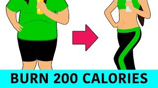 Burn 200 Calories in 20 Minutes - Home Workout